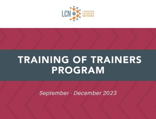 Selection process for LCN’s Training of Trainers Program of Fall 2023 commences!